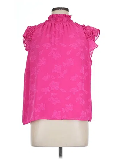 Pre-owned Cece Sleeveless Blouse In Pink