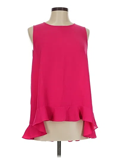 Pre-owned Cece Sleeveless Blouse In Pink
