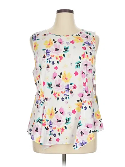 Pre-owned Cece Sleeveless Blouse In Pink