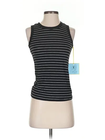 Pre-owned Cece Sleeveless T-shirt In Black