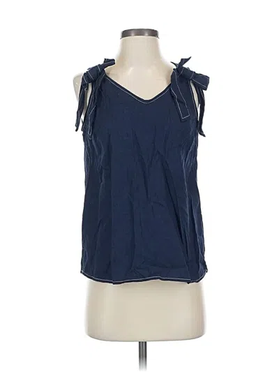Pre-owned Cece Sleeveless T-shirt In Blue