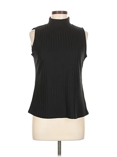 Pre-owned Cece Sleeveless T-shirt In Black