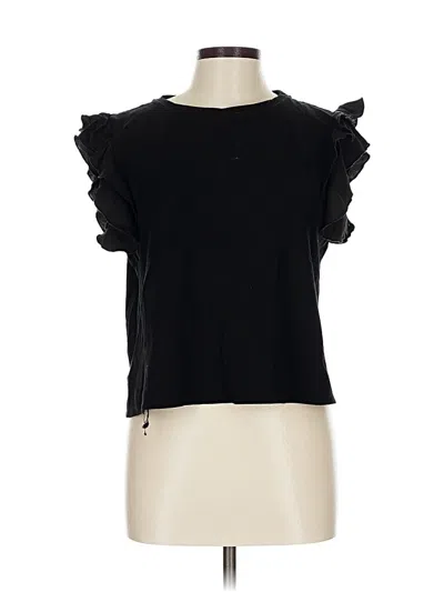 Pre-owned Cece Sleeveless T-shirt In Black