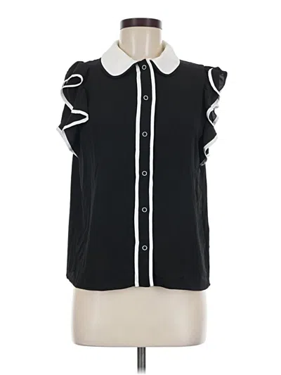 Pre-owned Cece Sleeveless T-shirt In Black