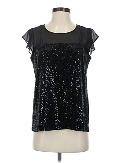 Pre-owned Cece Sleeveless T-shirt In Black