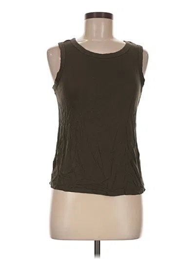 Pre-owned Cece Sleeveless T-shirt In Brown