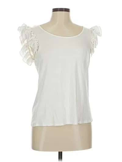 Pre-owned Cece Sleeveless T-shirt In White