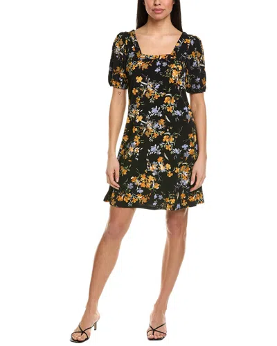 CECE CECE SQUARE NECK MINI DRESS