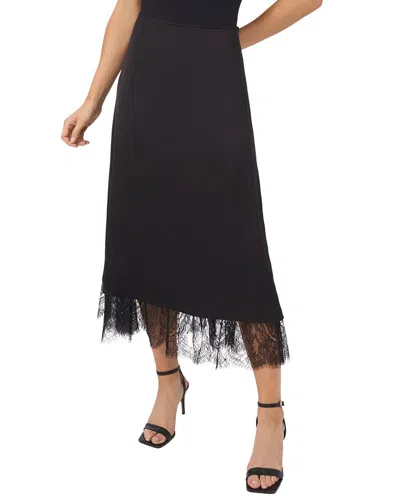 CECE CECE STRAIGHT MIDI SKIRT