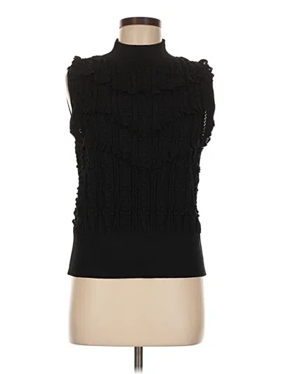 Pre-owned Cece Sweater Vest In Black