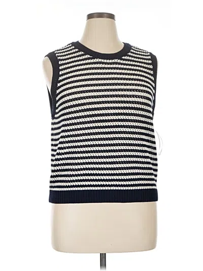 Pre-owned Cece Sweater Vest In Blue