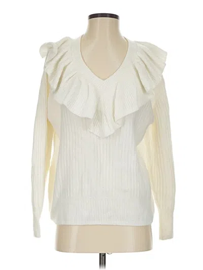 Pre-owned Cece Sweater Vest In Ivory