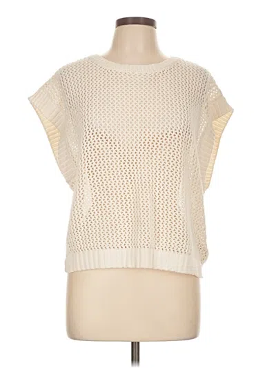 Pre-owned Cece Sweater Vest In Ivory