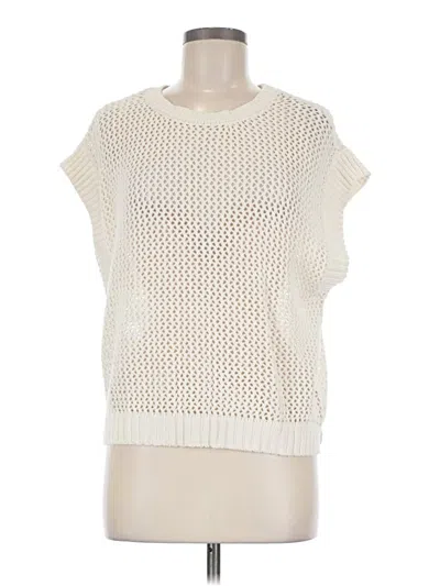 Pre-owned Cece Sweater Vest In Ivory