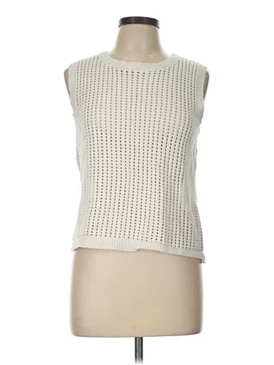 Pre-owned Cece Sweater Vest In White