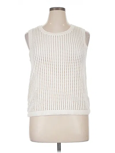 Pre-owned Cece Sweater Vest In White