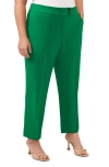 Cece Tapered Crop Pants In Green