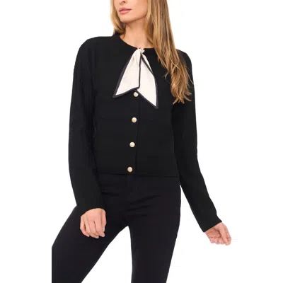 CECE CECE TIE SCARF CARDIGAN