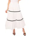 Cece Rickrack Trim Maxi Skirt