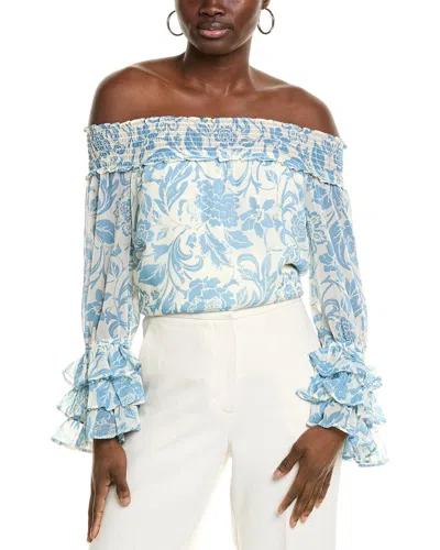 Cece Top In Blue