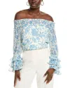 Cece Top In Blue