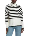 Cece Turtleneck Sweater In White