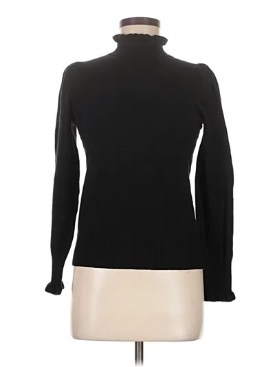 Pre-owned Cece Turtleneck Sweater In Black