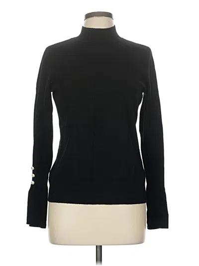 Pre-owned Cece Turtleneck Sweater In Black