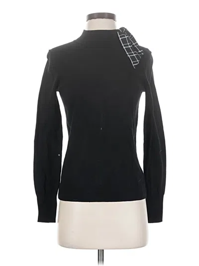 Pre-owned Cece Turtleneck Sweater In Black