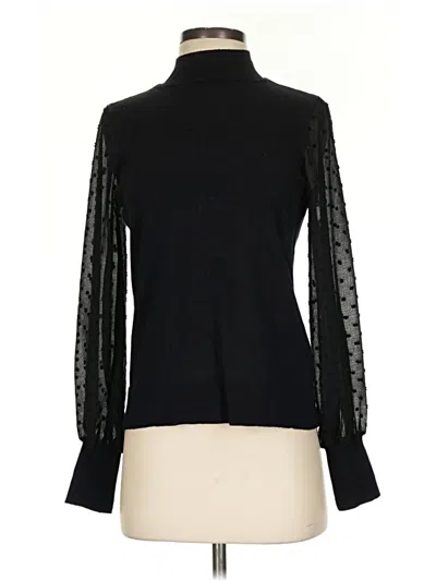 Pre-owned Cece Turtleneck Sweater In Black
