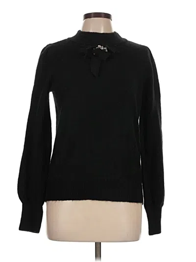 Pre-owned Cece Turtleneck Sweater In Black