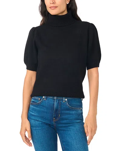 Cece Turtleneck Sweater In Black