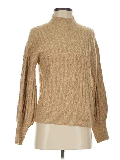 Pre-owned Cece Turtleneck Sweater In Brown