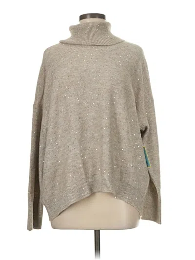 Pre-owned Cece Turtleneck Sweater In Brown