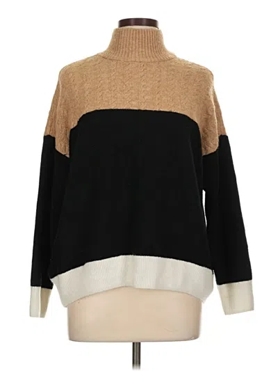Pre-owned Cece Turtleneck Sweater In Brown