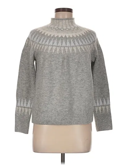 Pre-owned Cece Turtleneck Sweater In Gray