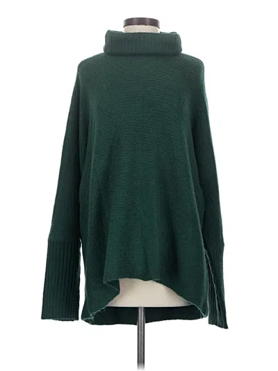 Pre-owned Cece Turtleneck Sweater In Green