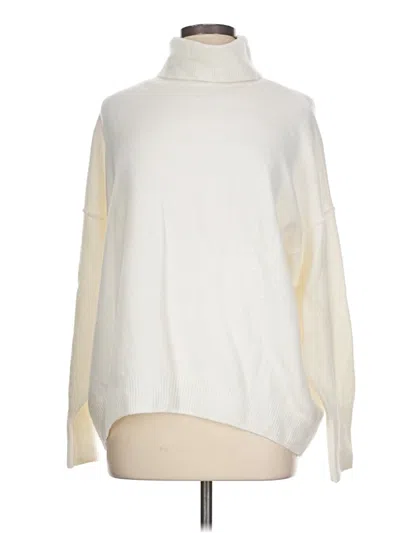Pre-owned Cece Turtleneck Sweater In Ivory