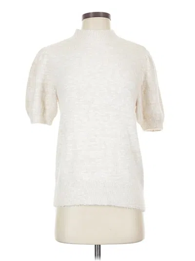 Pre-owned Cece Turtleneck Sweater In Ivory