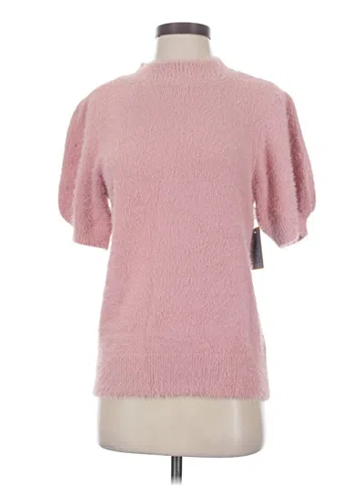 Pre-owned Cece Turtleneck Sweater In Pink