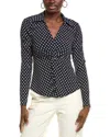 Cece Twist Front Top