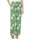 Cece Floral Print Wide Leg Pants