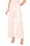 Cece Wide Leg Jeans In Metallic