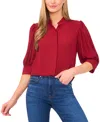 Cece Puff Sleeve Button-up Shirt