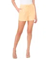 Cece Women's Front Tie Pull-on Shorts In Brown