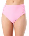 Cece Women's La Vie A La Mer Side-button Bikini Bottoms