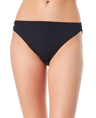 Cece Women's La Vie A La Mer Textured Bikini Bottoms