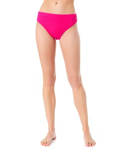 Cece Women's La Vie A La Mer Textured Bikini Bottoms