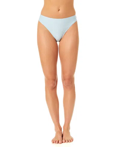 Cece Women's Mid-rise Hipster Swim Bottoms In Blue