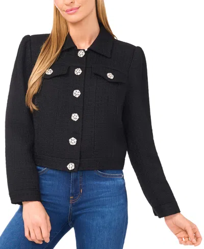 Cece Women's Puff Long-sleeve Jacket In Multi
